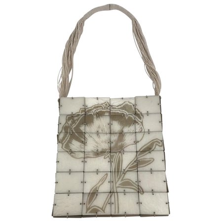 𓋍 𓆨 on instagram: “giorgio armani mother of pearl square silk lining shoulder bag”