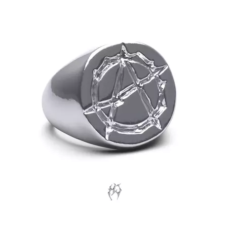 ANARCHY SIGNET RING – Hard Jewelry™