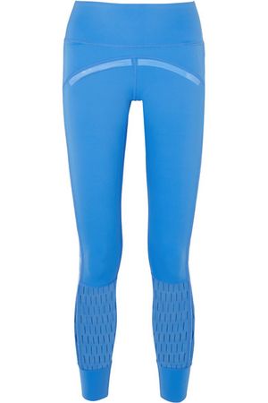 adidas by Stella McCartney | + Parley for the Oceans Training Believe This cutout stretch leggings | NET-A-PORTER.COM