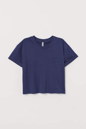 Short T-shirt - Blue