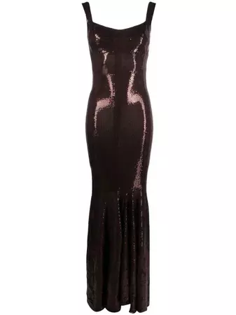 Atu Body Couture sequin-embellished Evening Gown - Farfetch