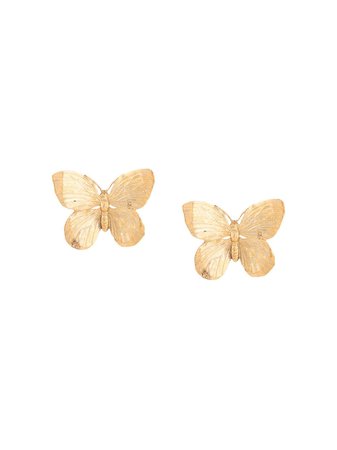 Jennifer Behr Pippa butterfly earrings - FARFETCH