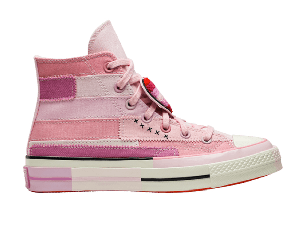pink shoes patch converse