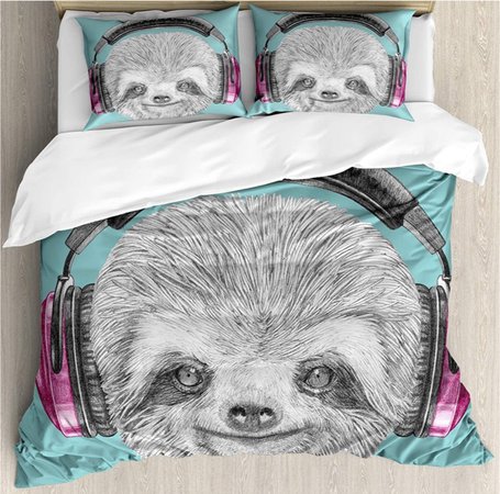 sloth bedding