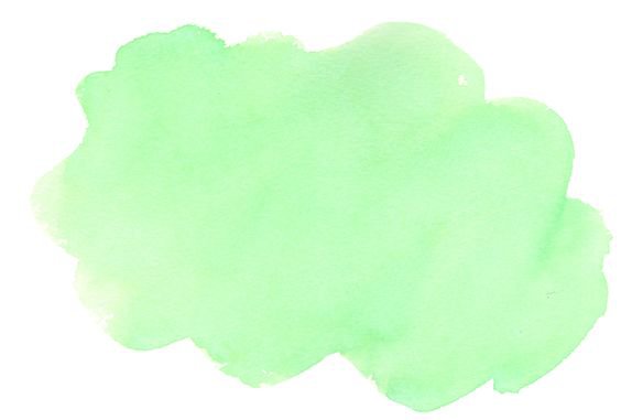 Light Lime Green Watercolor Wash