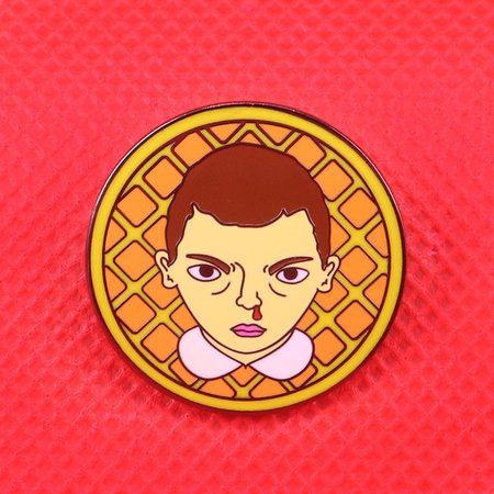 Stranger things enamel pin eleven waffle brooch friends gift eggo badge gift friends don't lie cool pins men accessories-in Pins & Badges from Home & Garden on Aliexpress.com | Alibaba Group