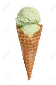 Pistachio ice cream cone - Google Search