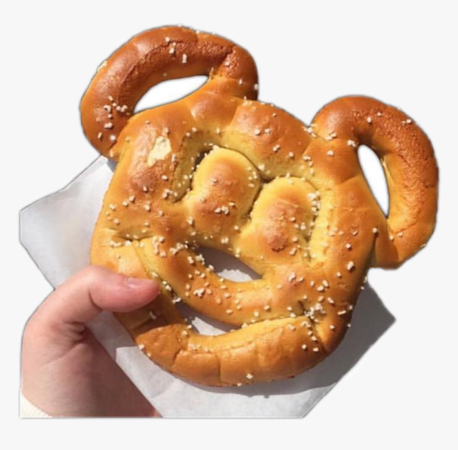 #food #pretzel #disney #disneyland #mickey #mickeymouse, HD Png Download , Transparent Png Image - PNGitem