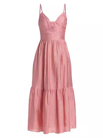 Shop Sea Roberta Silk Maxi Dress | Saks Fifth Avenue
