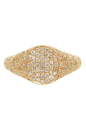 Yvonne Léon mini diamond ring