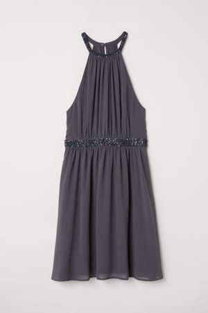 Short Dress - Gray
