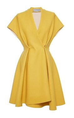 bright yellow loose dress