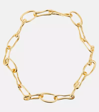 Roman Chain 18 Kt Gold Plated Necklace in Gold - Sophie Buhai | Mytheresa