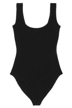 No.6 - Black Scoop Fiona Bodysuit | BONA DRAG