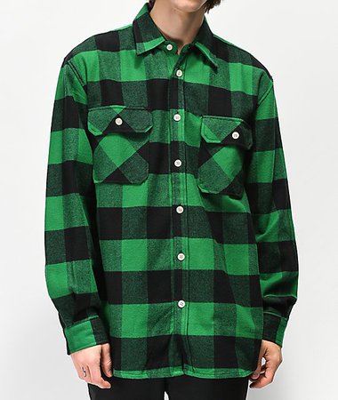 green flannel