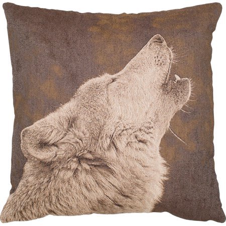 Better Homes and Gardens Howling Wolf Decorative Pillow - Walmart.com