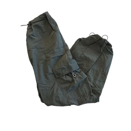 Peachy Den Mimi Cargo Pants in Slate Green Size S... - Depop