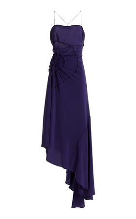 Asymmetric Gathered Cami Dress By Victoria Beckham | Moda Operandi