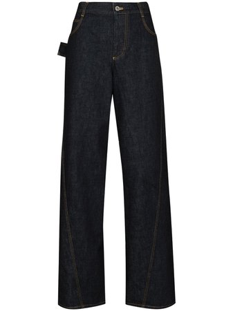 Bottega Veneta slouchy wide-leg jeans - FARFETCH