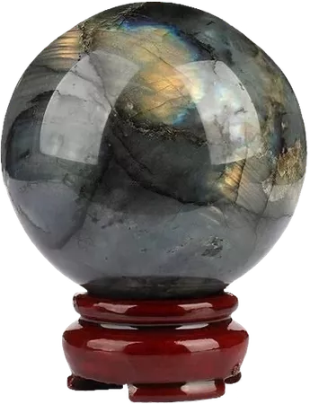labradorite orb crystal ball