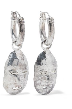 Ellery | Morisco silver-plated earrings | NET-A-PORTER.COM
