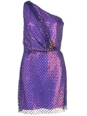 Michelle Mason One-Shoulder Mini Dress Ss20 | Farfetch.com