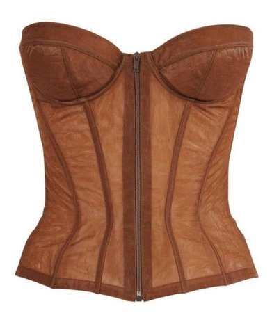 chanel vintage corset