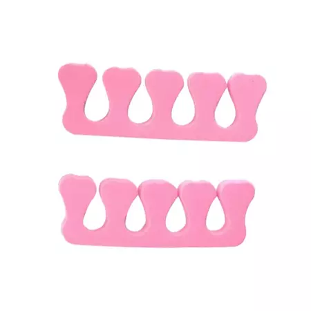 2pcs Toe Separators Soft Sponge Foam Nail Dividers Manicure Pedicure Salon Tool - Walmart.com