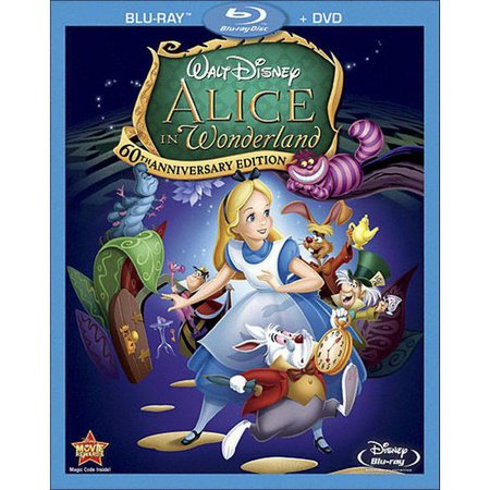 Alice In Wonderland [60th Anniversary Edition] [2 Discs] [Blu-ray/DVD] : Target