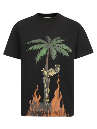 Palm Angels Palm Angels T-shirt - Black/multi - 11181815 | italist