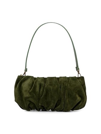 Shop STAUD Bean Suede Shoulder Bag | Saks Fifth Avenue