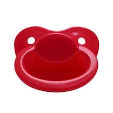 red adult pacifier - Google Search