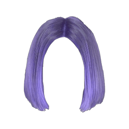 short hair purple