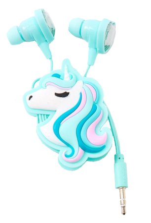 Claire’s Unicorn Hearts Earbuds