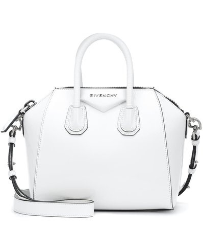 Antigona Mini Leather Shoulder Bag - Givenchy | mytheresa.com