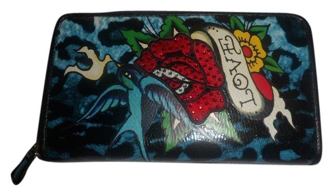 *clipped by @luci-her* Ed Hardy "Love" Wallet - Tradesy