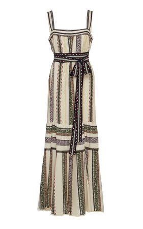 Striped Silk-Georgette Maxi Dress by Derek Lam | Moda Operandi
