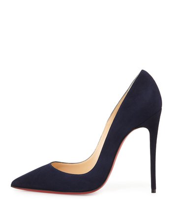 So Kate - Christian Louboutin navy blue pump heel