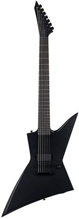 ESP LTD EX-7 Baritone Black Metal Electric Guitar | zZounds
