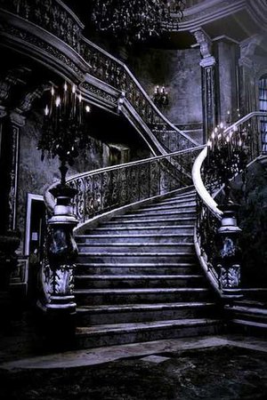 Gothic stairwell