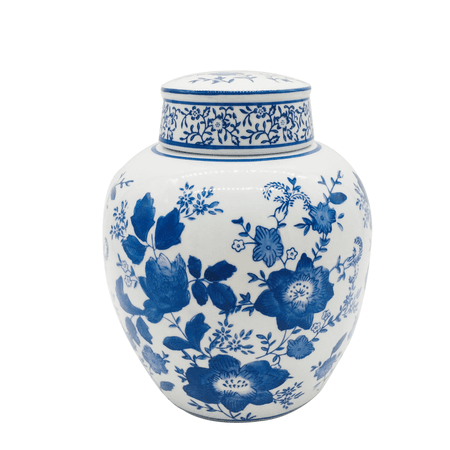 blue & white porcelain jar
