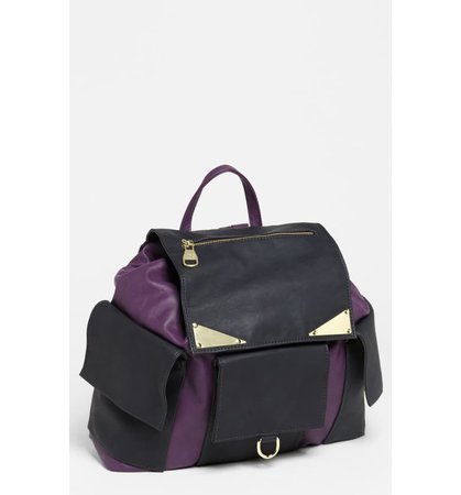 Steve Madden Faux Leather Backpack