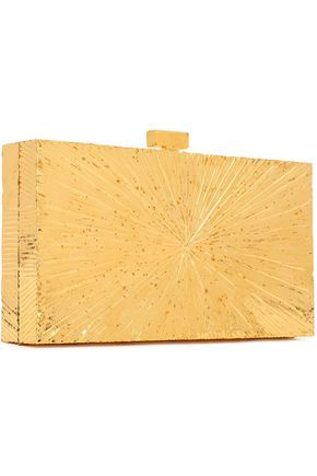 Embellished metallic box clutch | VALENTINO | Sale up to 70% off | THE OUTNET