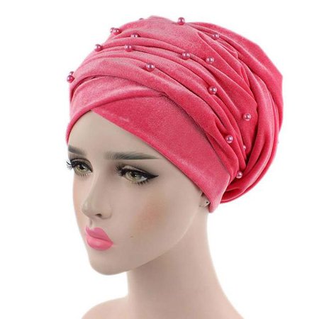 Emmy Headwear Women Velvet Long Turban Indian Chemo Scarf Hijab – FrenzyAfricanFashion.com