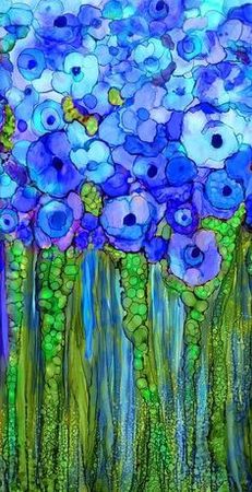 Art - Blue Flowers