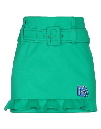 Prada Mini Skirt - Women Prada Mini Skirts online on YOOX United States - 35417049