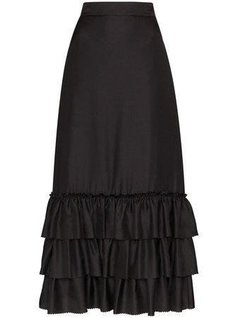 The Vampire's Wife The Trouble In Mind Midi Skirt - Farfetch