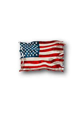 distressed American flag USA