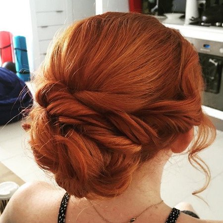 wedding hairstyles red - Google Search