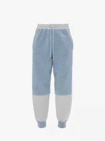 COLOUR BLOCK TRACK PANTS in blue | JW Anderson SK